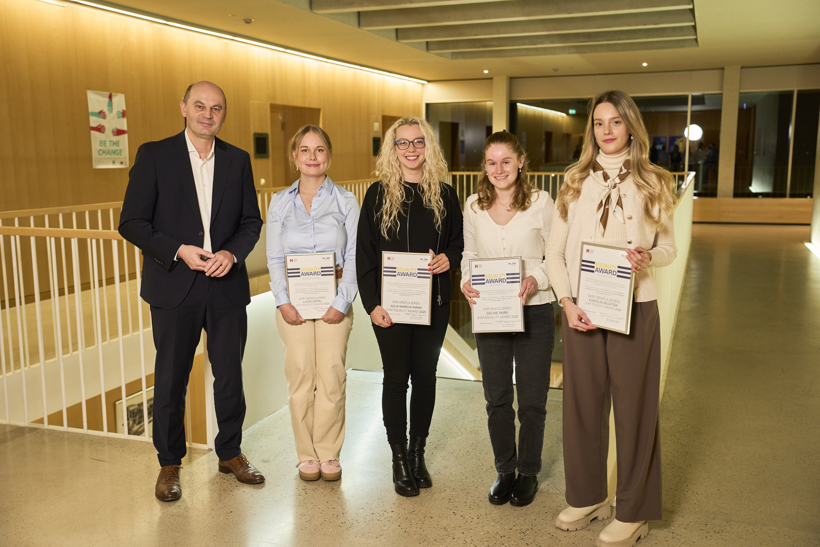 Die Preisträgerinnen des Equality Award 2025